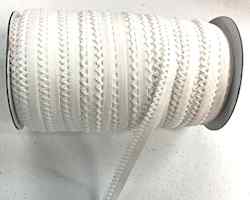 Dentelle Froncée bord Largeur 13.5 cm Blanc PAR MT Soutien-gorge et Knicker Making élastique bordure