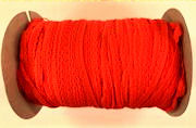 Dark Orange Slice 3/8" Stretch Lace