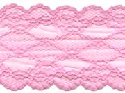 4" Sweet Pink Stretch Lace
