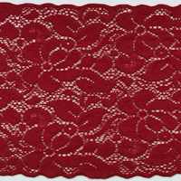 4 1/2" Ruby Red Stretch Lace