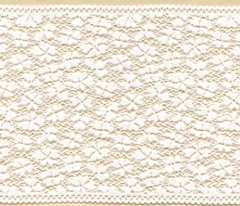White Delight 1/2 inch wide stretch lace