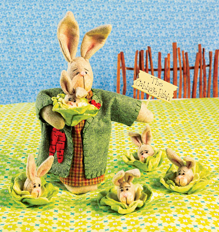 Kwik Sew Mama Bunny and Baby Bunny Cabbages